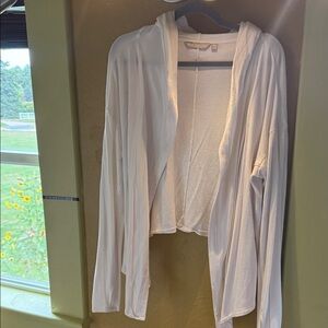 Athleta Cream Women's Open-Front Cardigan